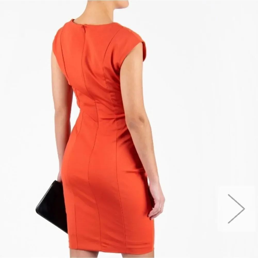 THE LIMITED SLEEVELESS SIDE RUCHED DETAILS WOMEN"S DRESS